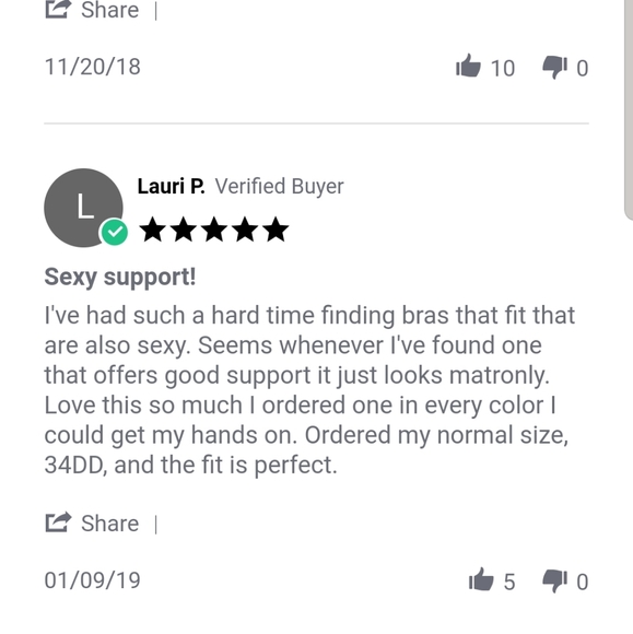 Panache Envy Balconette Bra 36HH - Picture 6 of 8